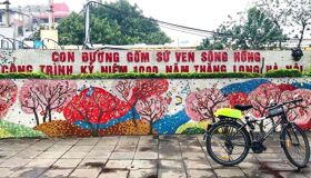 Ceramic Walls Street Hanoi 1000 years